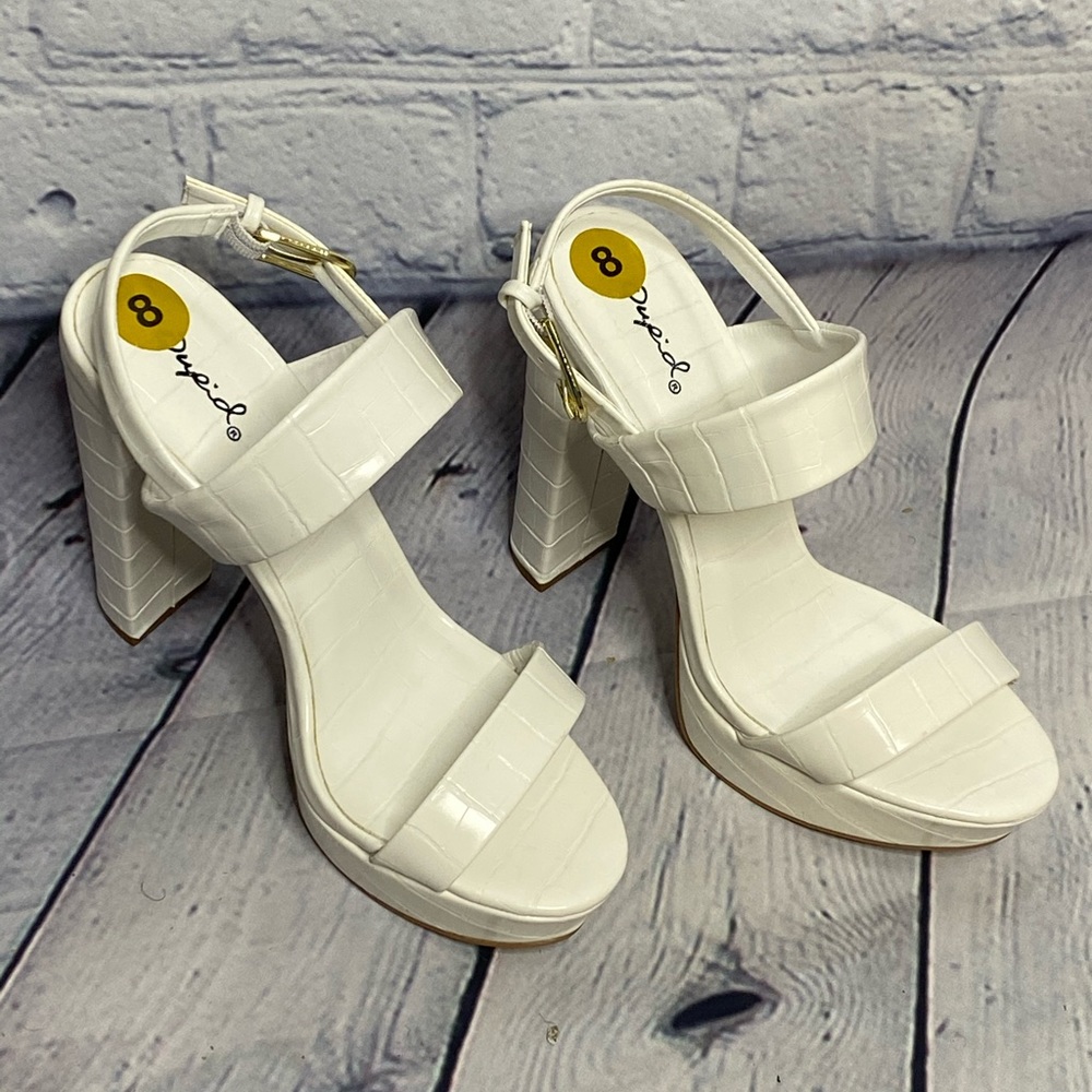 Qupid Platform Sandal